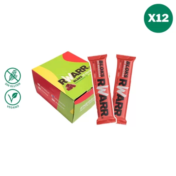 CAJA X 12 Bloks Pulpa de Manzana 54g RWARR