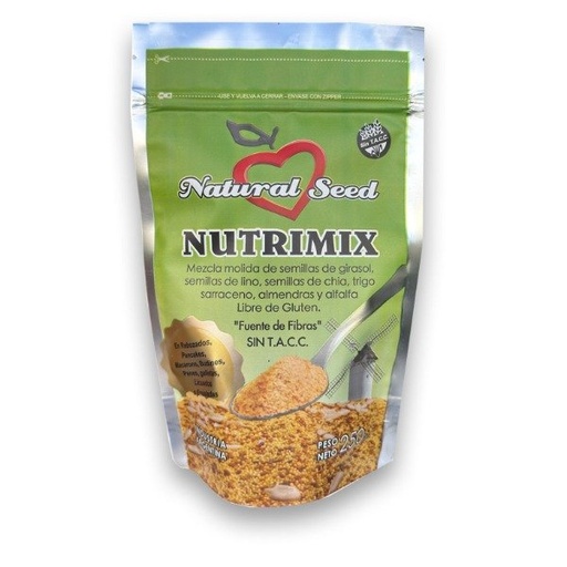 Nutrimix SIN TACC x 250g NATURAL SEED