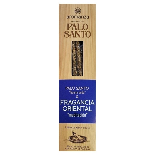 Sahumerios PALO SANTO Buena Onda FRAGANCIA ORIENTAL x 8uni 