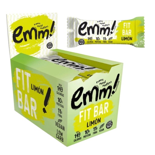 FITBAR LIMÓN x 10 unidades SIN TACC EMM