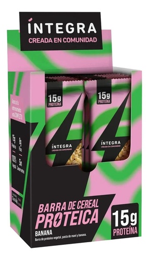 Barra PROTEICA BANANA x 43gr INTEGRA