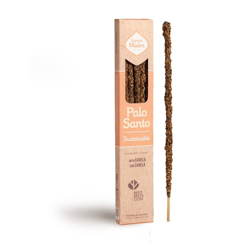 Sahumerio palo santo CANELA Sagrada Madre