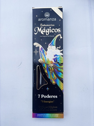 Sahumerios MÁGICOS-7 PODERES x 5 uni AROMANZA