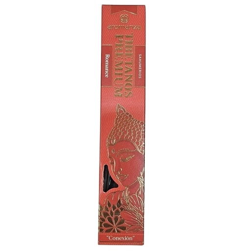 Sahumerios TIBETANOS PREMIUM ROMANCE x 8 uni AROMANZA